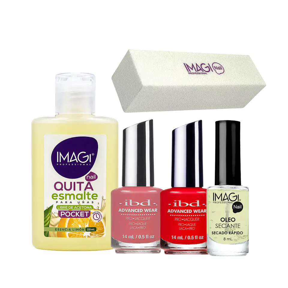 Set Manicure Esmtales + Secante + Pulidor - IMAGI 2
