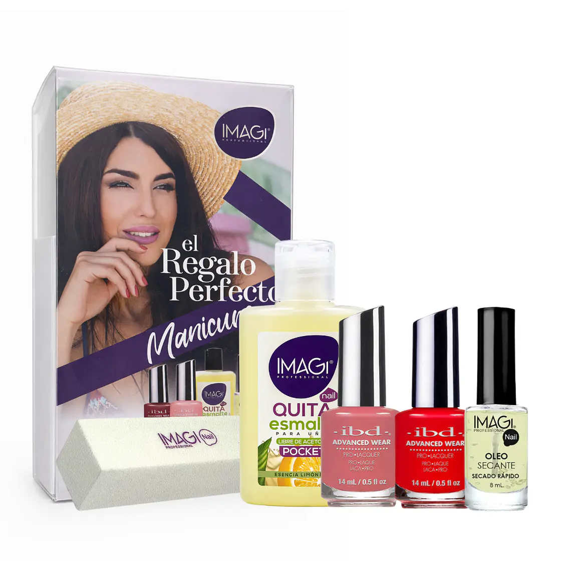 Set Manicure Esmtales + Secante + Pulidor - IMAGI 1