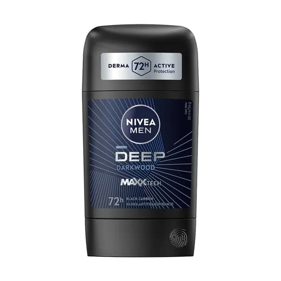 Antitranspirante Deep Darkwood MaxxTech 72 hs 50 ML - NIVEA 1