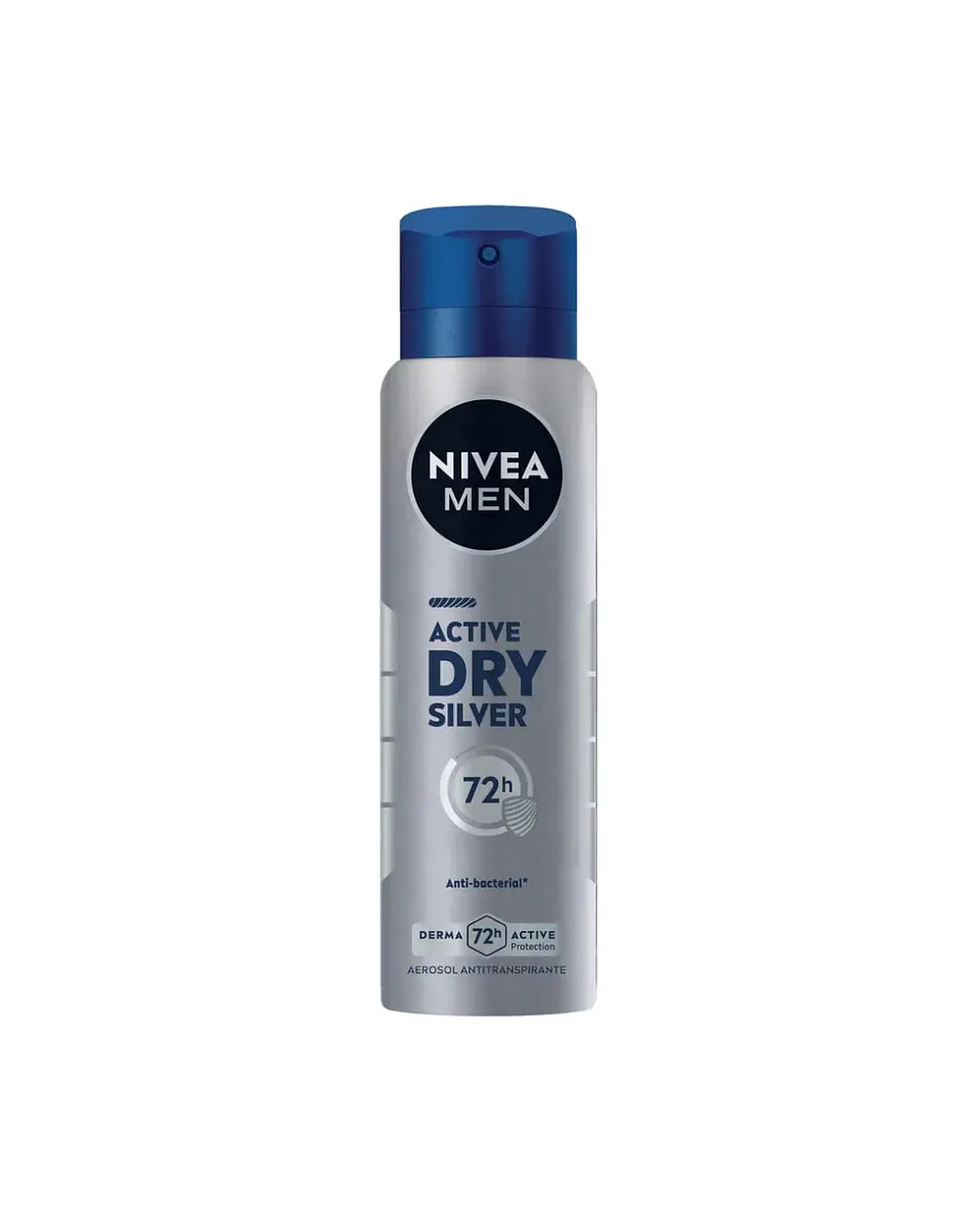 Desodorante Spray Men Silver Protect 150 ML - NIVEA 1