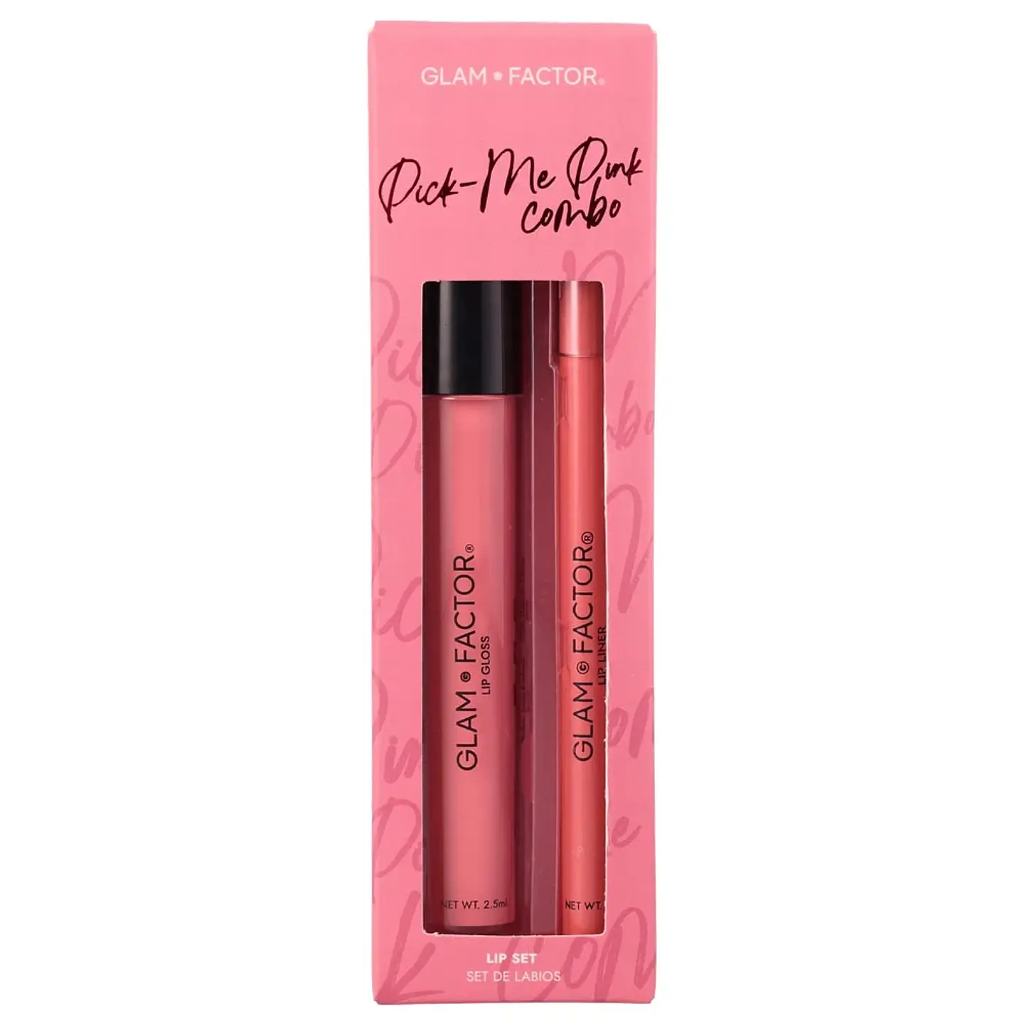Set De Labios Pick-Me Pink Combo - GLAM FACTOR 1