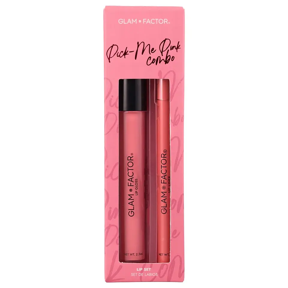 Set De Labios Pick-Me Pink Combo - GLAM FACTOR 1