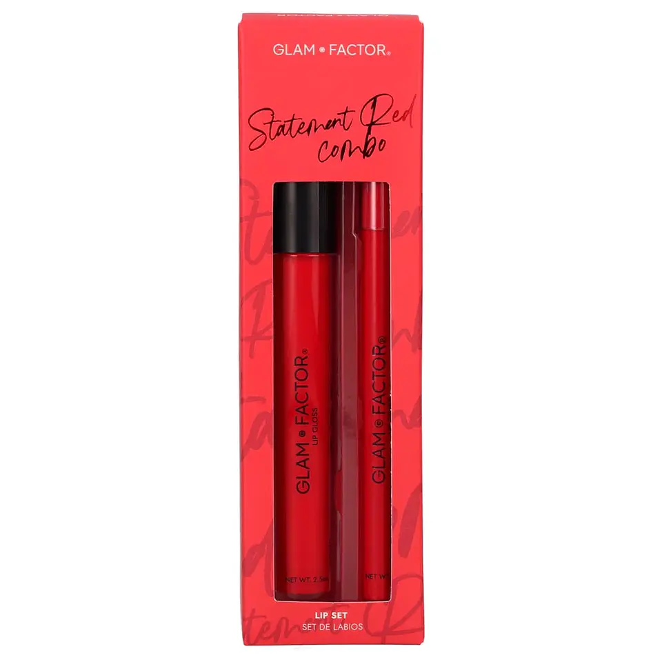 Set De Labios Statement Red Combo - GLAM FACTOR 1