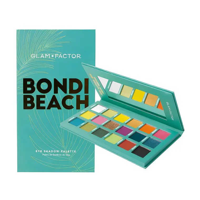 Paleta De Sombras Bondi Beach - GLAM FACTOR 1