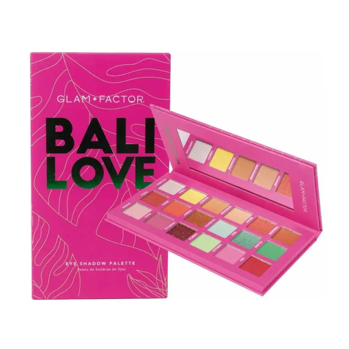 Paleta De Sombras Bali Love - GLAM FACTOR 1