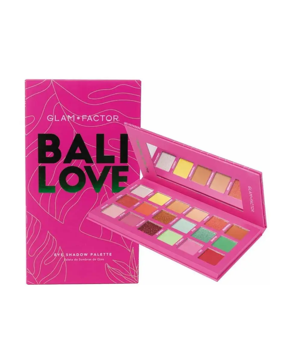 Paleta De Sombras Bali Love - GLAM FACTOR 1