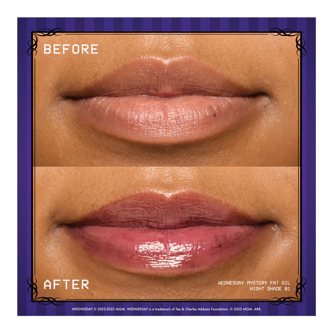 PREVENTA Wednesday Mystry Lip Oil Nightshade - NYX 4