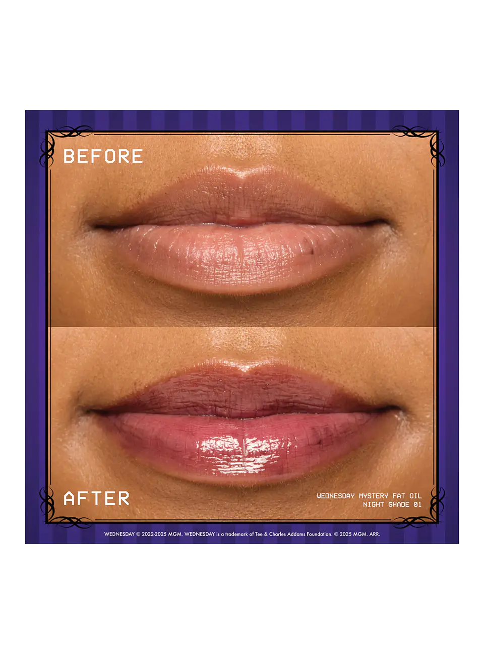 Wednesday Mystry Lip Oil Nightshade - NYX 4