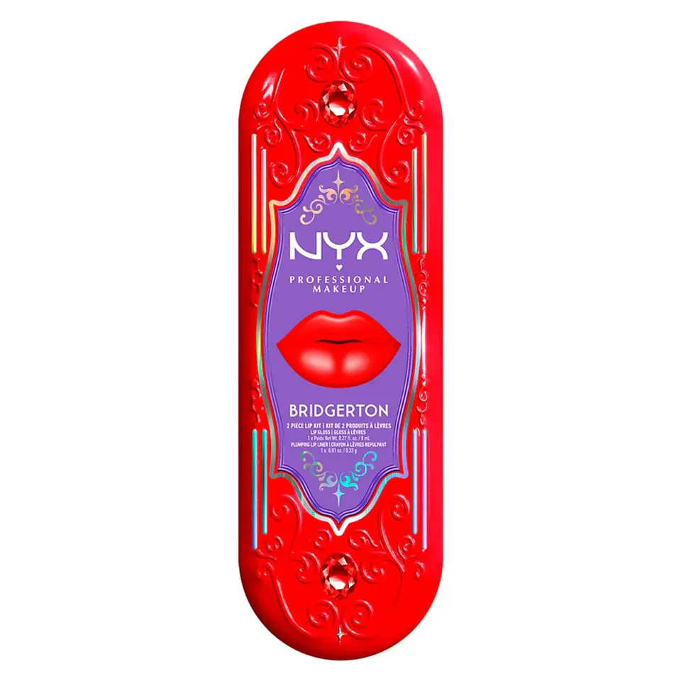 Brillos de Labios Bridgerton 2 Piece Lip Kit 04 8ml - NYX 3
