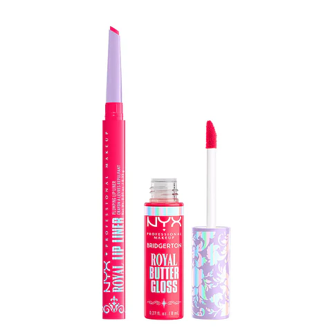 PREVENTA Brillos de Labios Bridgerton 2 Piece Lip Kit 03 8ml - NYX