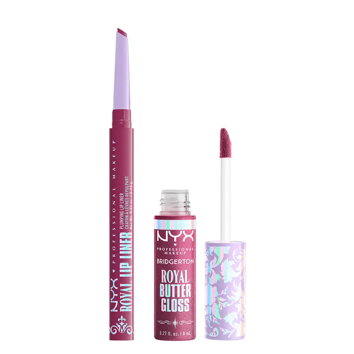 Brillos de Labios Bridgerton 2 Piece Lip Kit 02 8ml - NYX 3