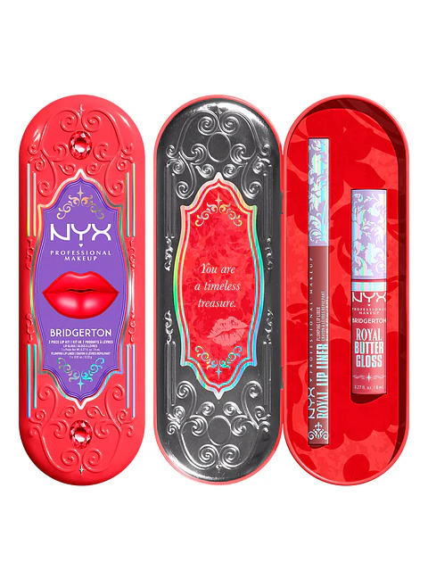 PREVENTA Brillos de Labios Bridgerton 2 Piece Lip Kit 01 8ml - NYX