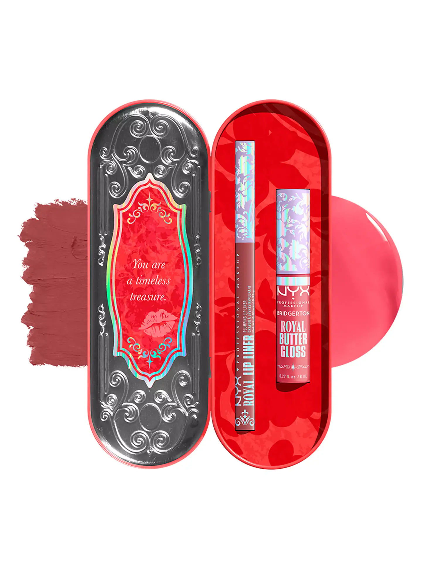 Brillos de Labios Bridgerton 2 Piece Lip Kit 01 8ml - NYX 2