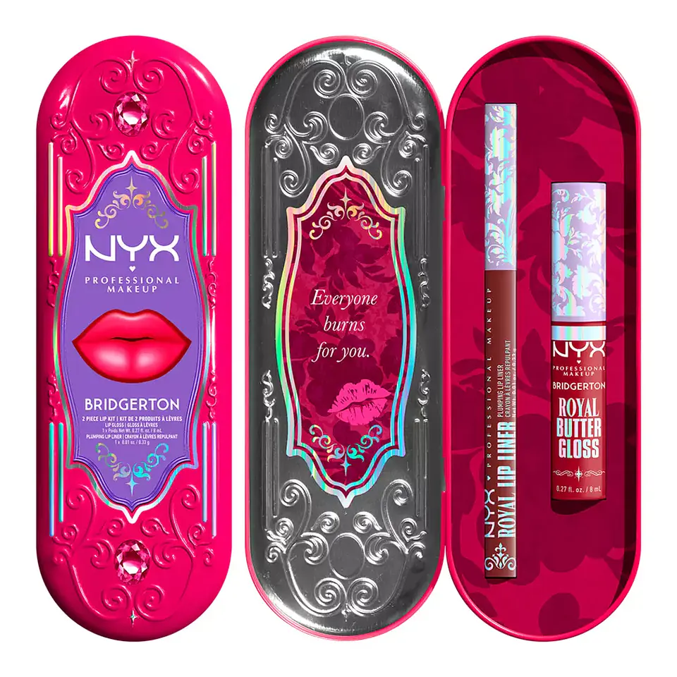 Brillos de Labios Bridgerton 2 Piece Lip Kit 05 8ml - NYX 1