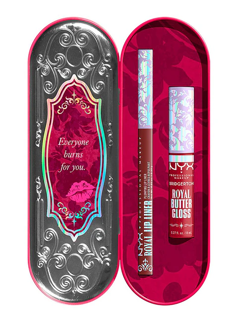 PREVENTA Brillos de Labios Bridgerton 2 Piece Lip Kit 05 8ml - NYX