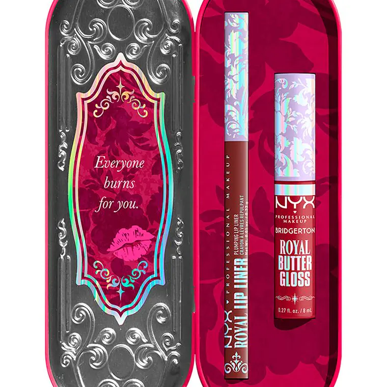PREVENTA Brillos de Labios Bridgerton 2 Piece Lip Kit 05 8ml - NYX 2