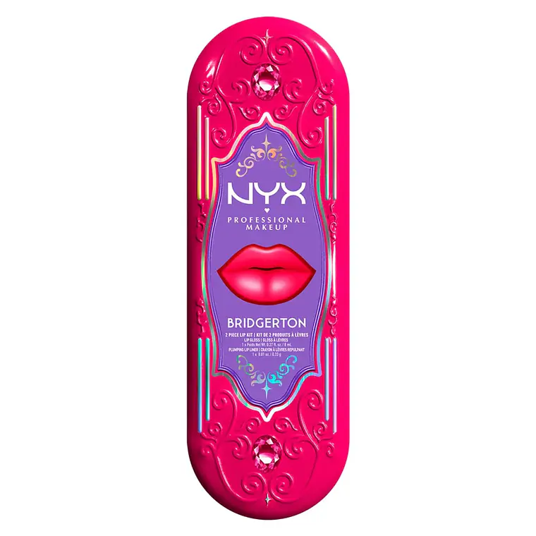 PREVENTA Brillos de Labios Bridgerton 2 Piece Lip Kit 05 8ml - NYX 4