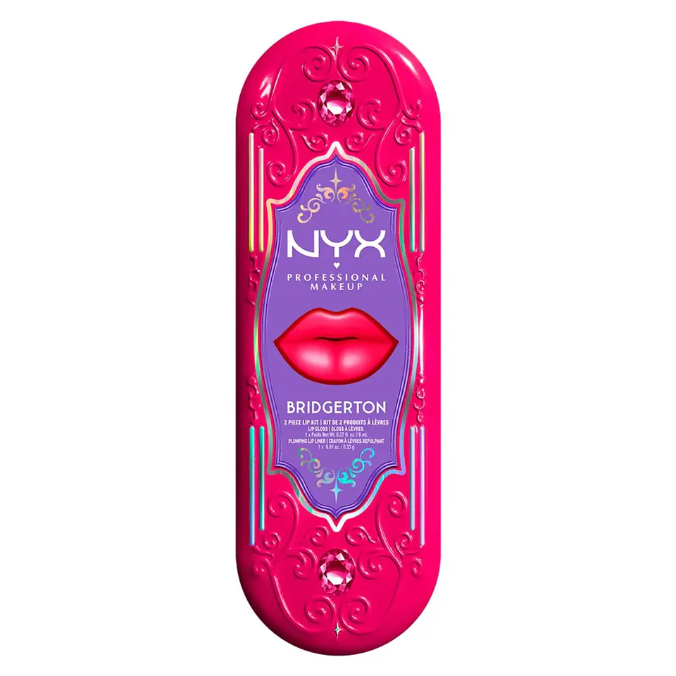 Brillos de Labios Bridgerton 2 Piece Lip Kit 05 8ml - NYX 4