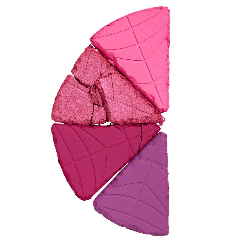 Wednesday Stained Glass Palette Blush - NYX 4