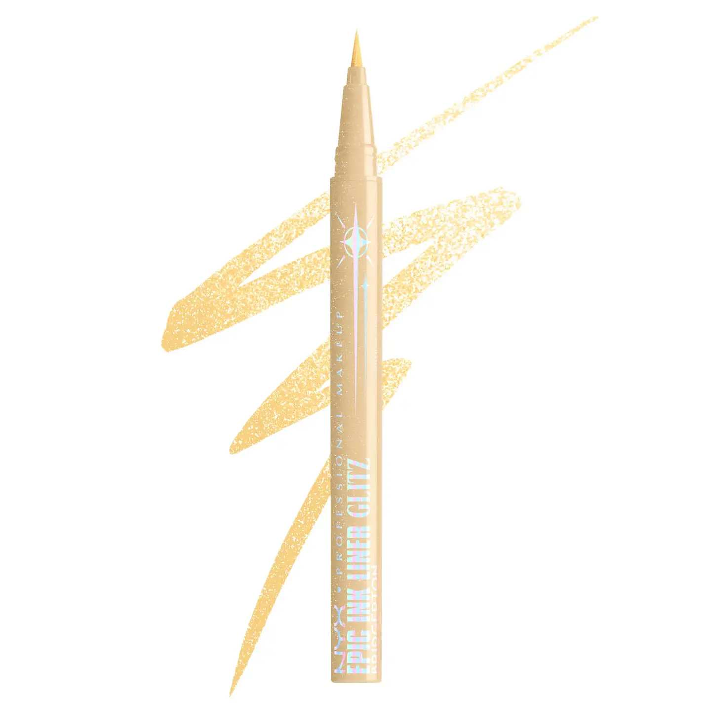 Delineador Epic Ink Liner Glitz Glitzed In Gold - NYX 2