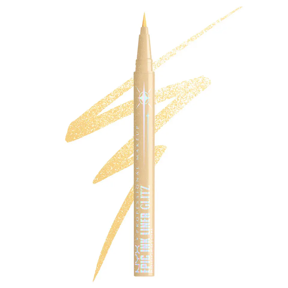 Delineador Epic Ink Liner Glitz Glitzed In Gold - NYX 2