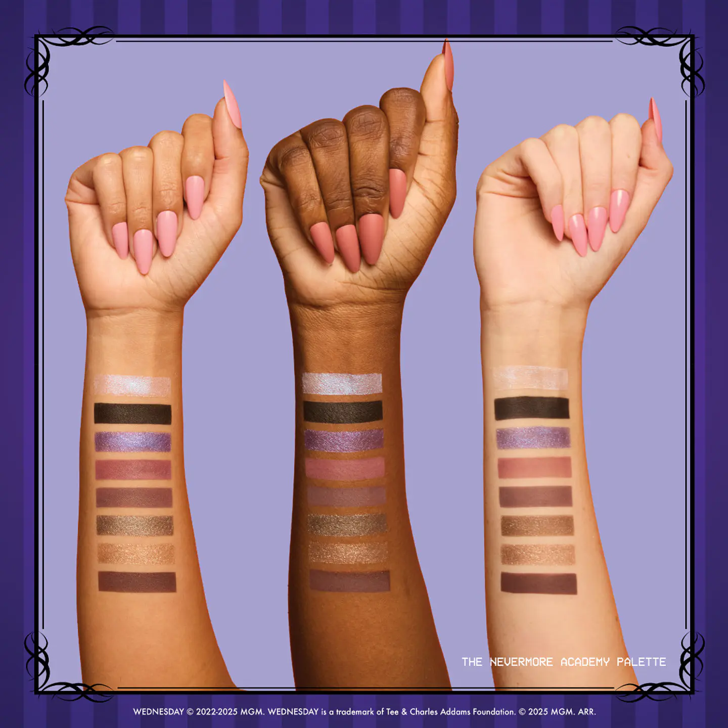Wednesday The Nevermore Academy Eye Shadow Palette - NYX 4