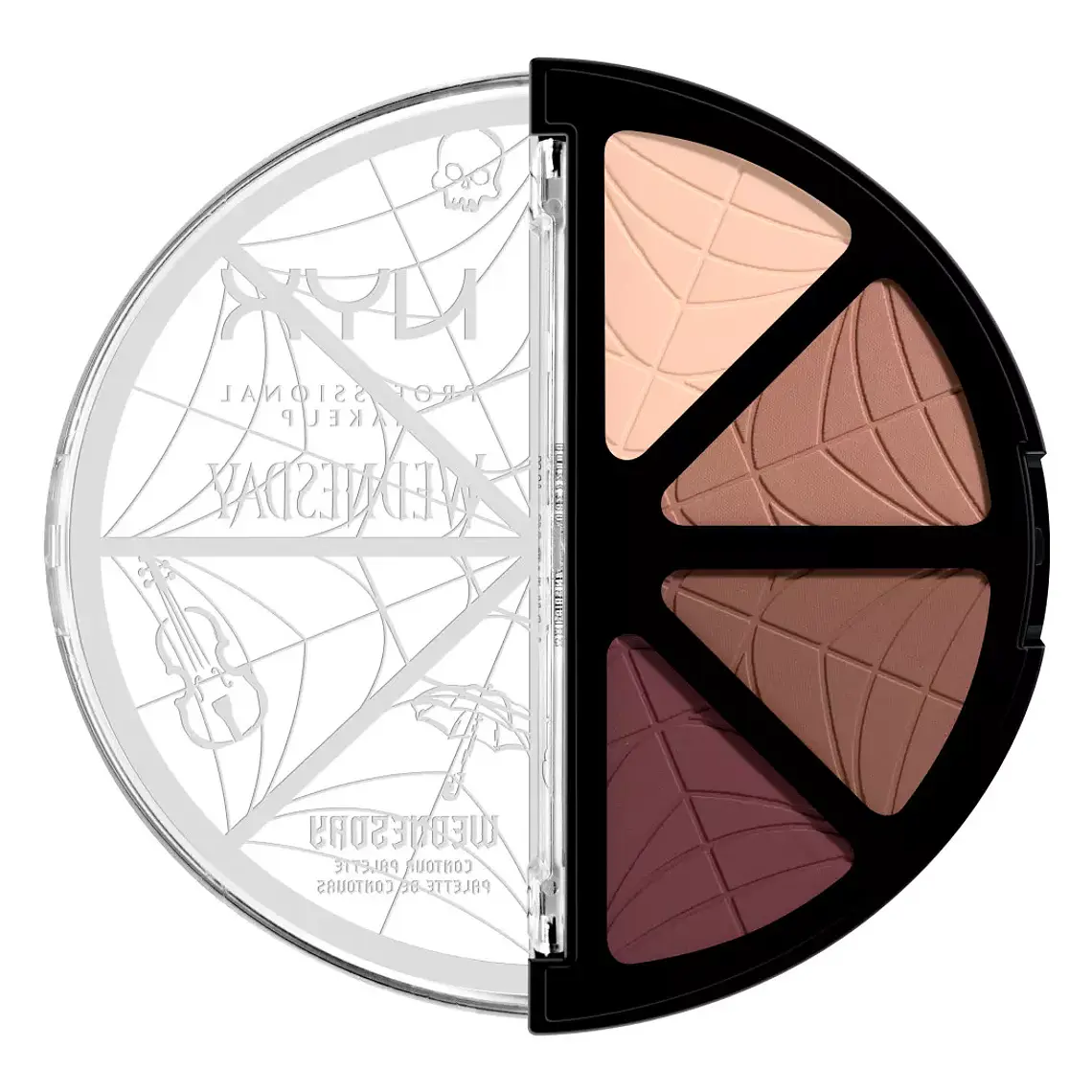 PREVENTA Wednesday Stained Glass Palette Contour - NYX 4