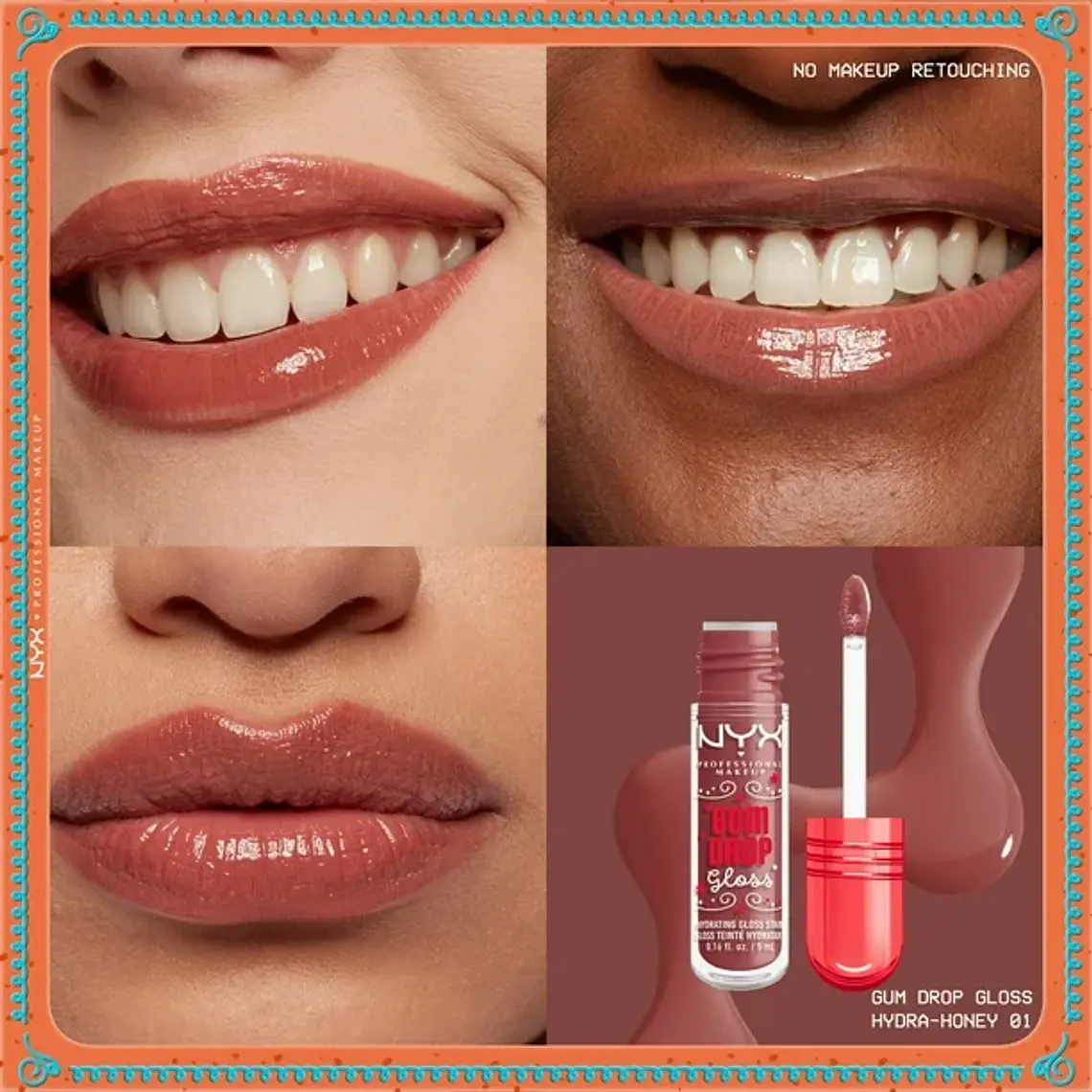 PREVENTA Gumdrop Gloss Hydra Honey - NYX 2