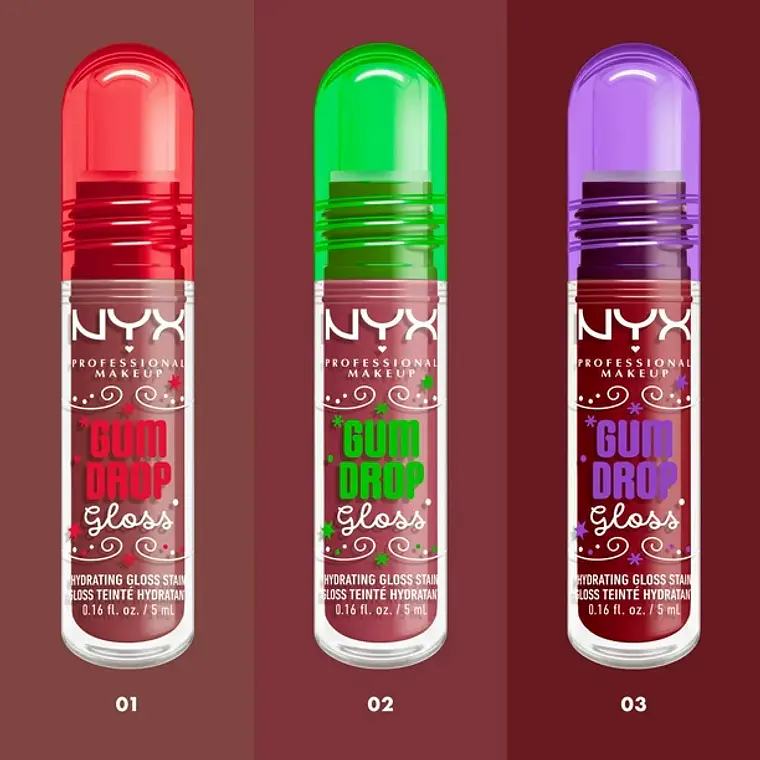 PREVENTA Gumdrop Gloss Cranberry Splash - NYX 3
