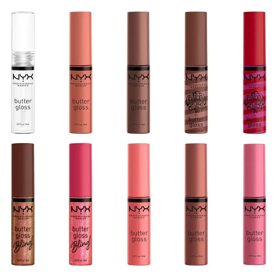 Kit Gloss Labios Holiday Butter Vault - NYX 4