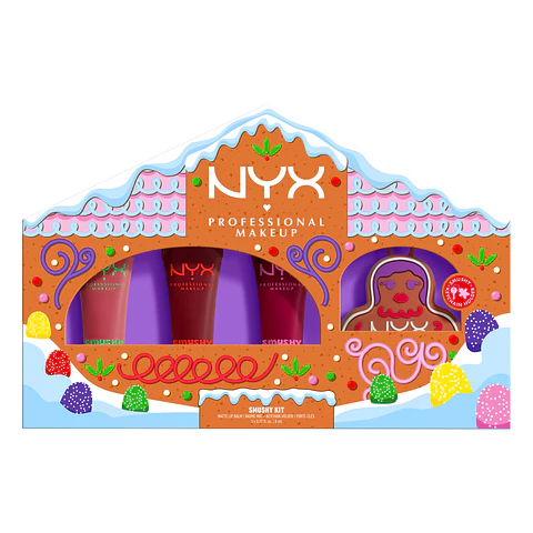 PREVENTA Kit Bálsamo Labial Color Holiday Smushy - NYX