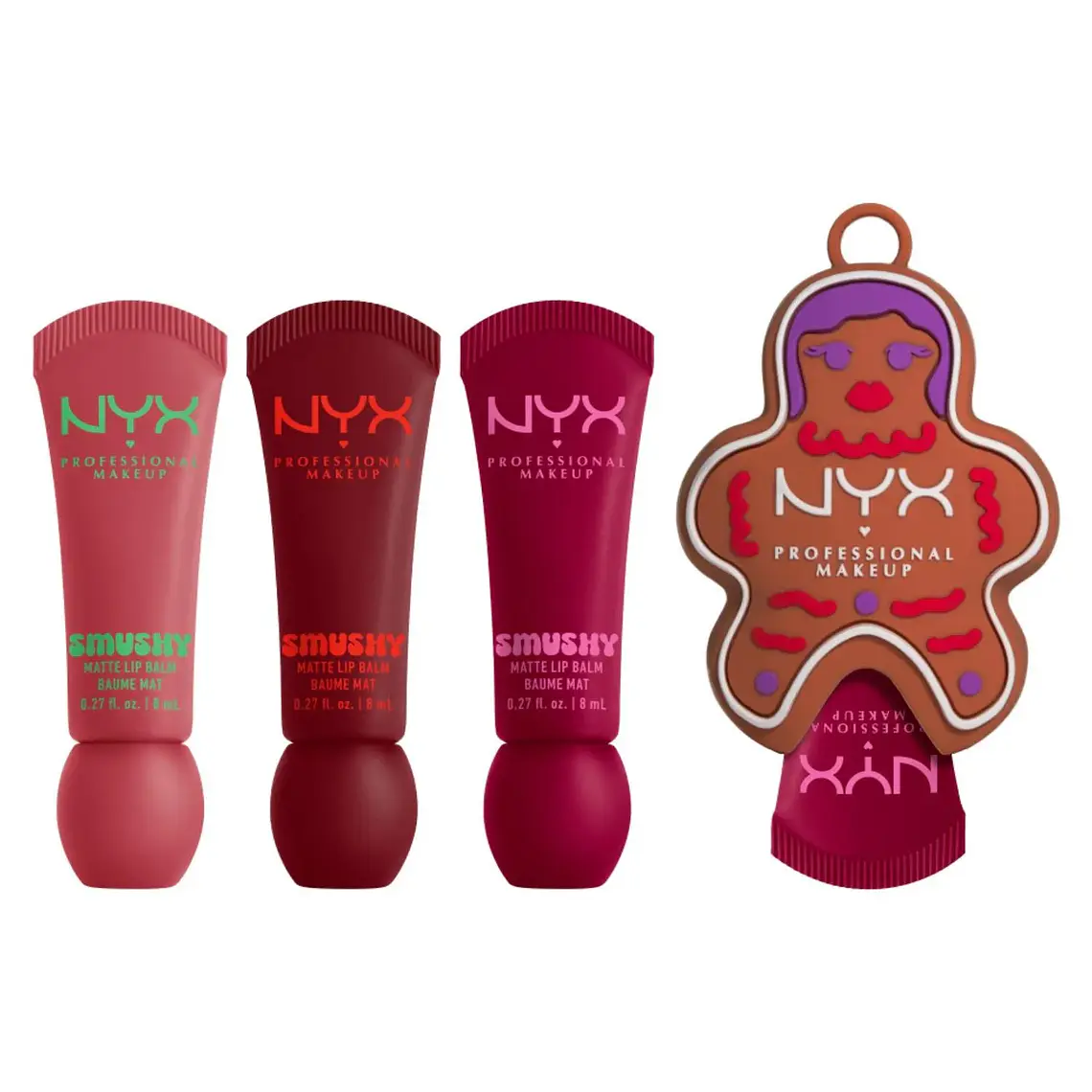 PREVENTA Kit Bálsamo Labial Color Holiday Smushy - NYX 5