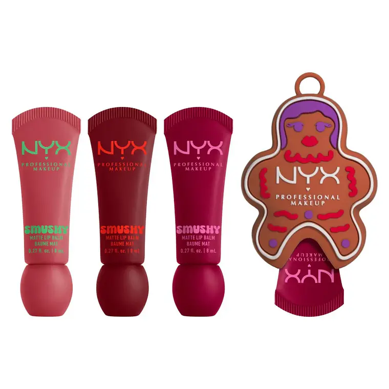 PREVENTA Kit Bálsamo Labial Color Holiday Smushy - NYX 5