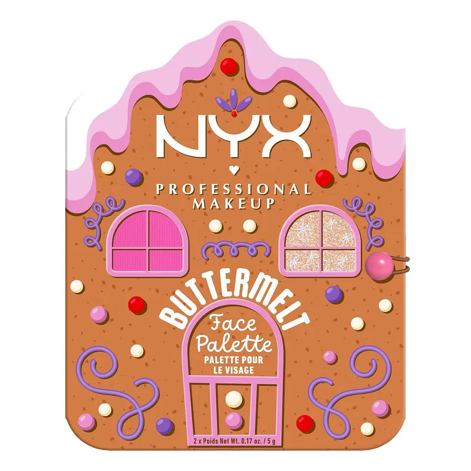 Buttermilt Face Palette Light Medium - NYX 2
