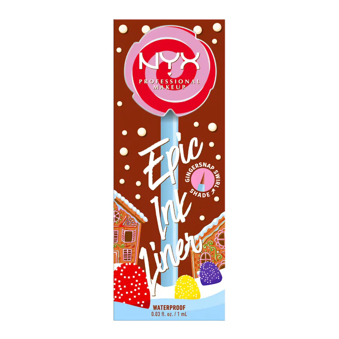 PREVENTA Epic Ink Liner Holiday Candy Swirl Gingersnap - NYX 1