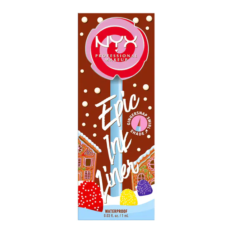 PREVENTA Epic Ink Liner Holiday Candy Swirl Gingersnap - NYX 1