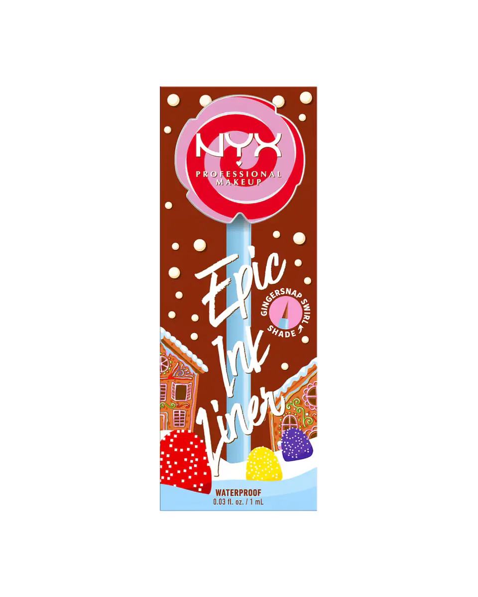 Epic Ink Liner Holiday Candy Swirl Gingersnap - NYX 1
