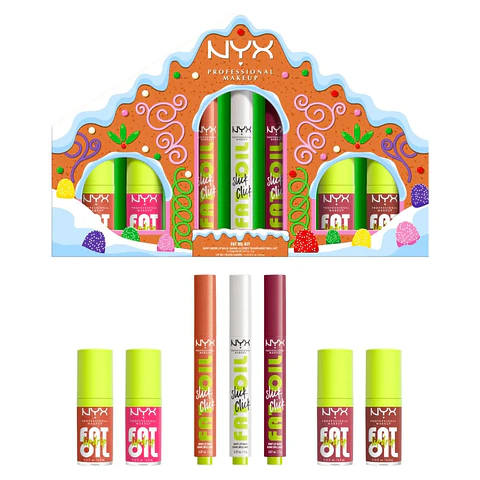 Holiday Fat Gingerbread House Gift Set - NYX