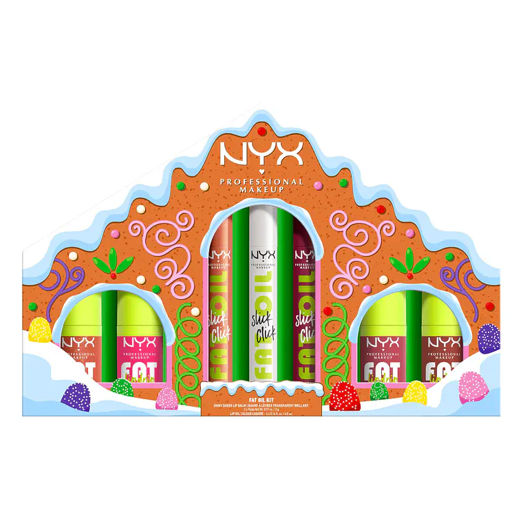 Holiday Fat Gingerbread House Gift Set - NYX 4