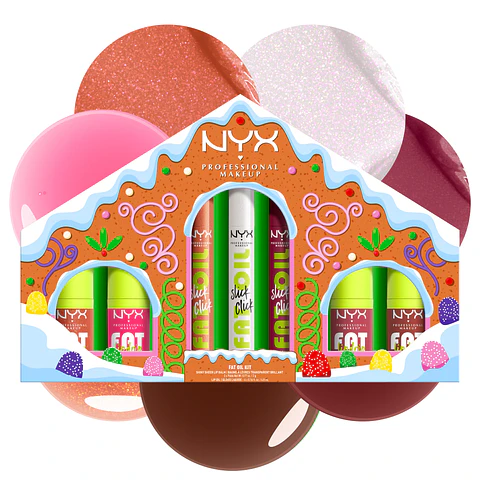 Holiday Fat Gingerbread House Gift Set - NYX