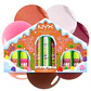Holiday Fat Gingerbread House Gift Set - NYX - Miniatura 1