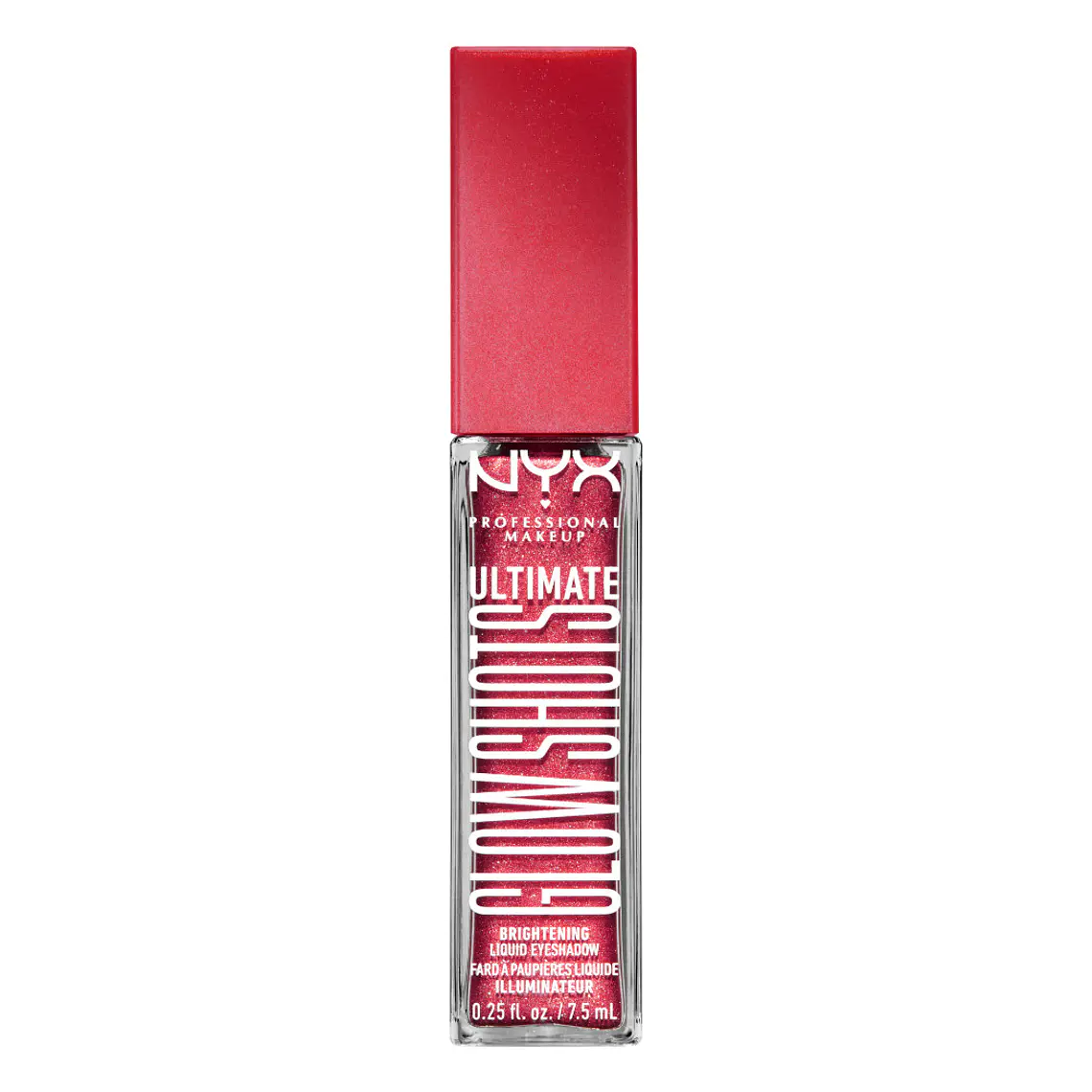 Sombra Liquida Ultimate Glow Shots Rasbery - NYX 2