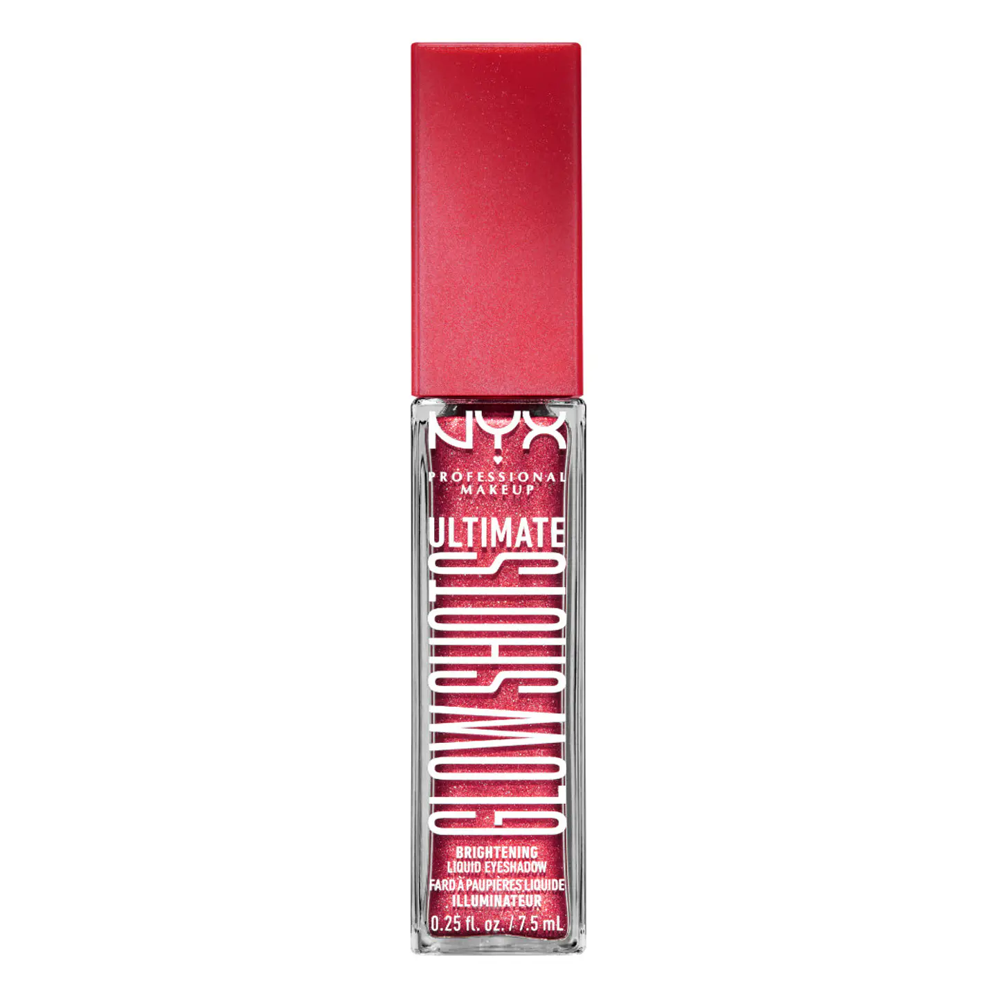 Sombra Liquida Ultimate Glow Shots Rasbery - NYX 2