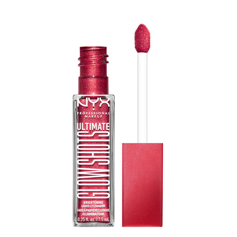 Sombra Liquida Ultimate Glow Shots Rasbery - NYX 1