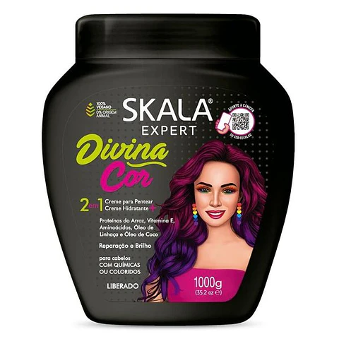 Mascara Capilar Divina Cor 1000g - SKALA