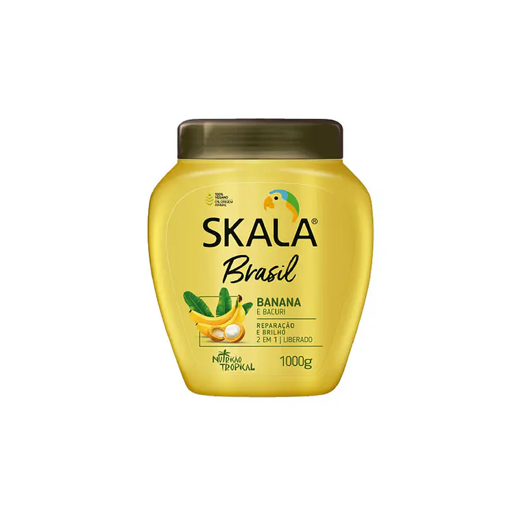 Mascara Capilar Bomba De Vitamina Banana y Bacuri 1000g - SKALA 1