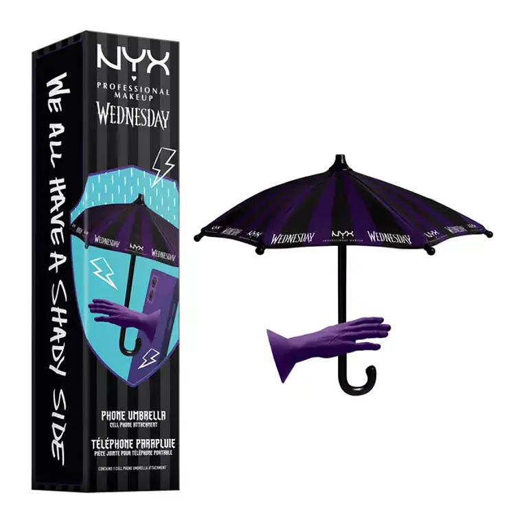 Accesorio Wednesday Paraguas para Celular Merlina - NYX 1