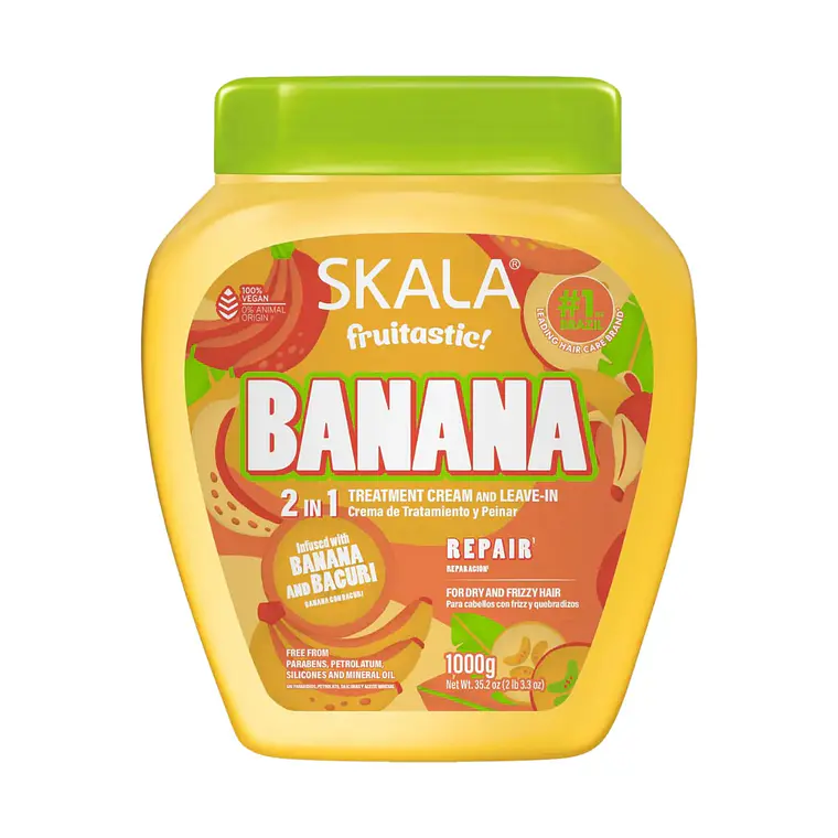 Mascara Capilar Bomba De Vitamina Banana y Bacuri 1000g - SKALA 1