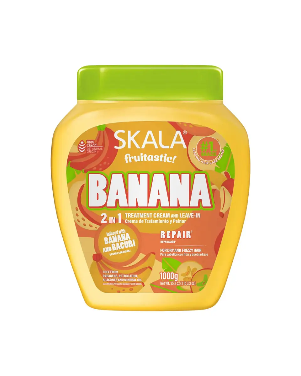 Mascara Capilar Bomba De Vitamina Banana y Bacuri 1000g - SKALA 1