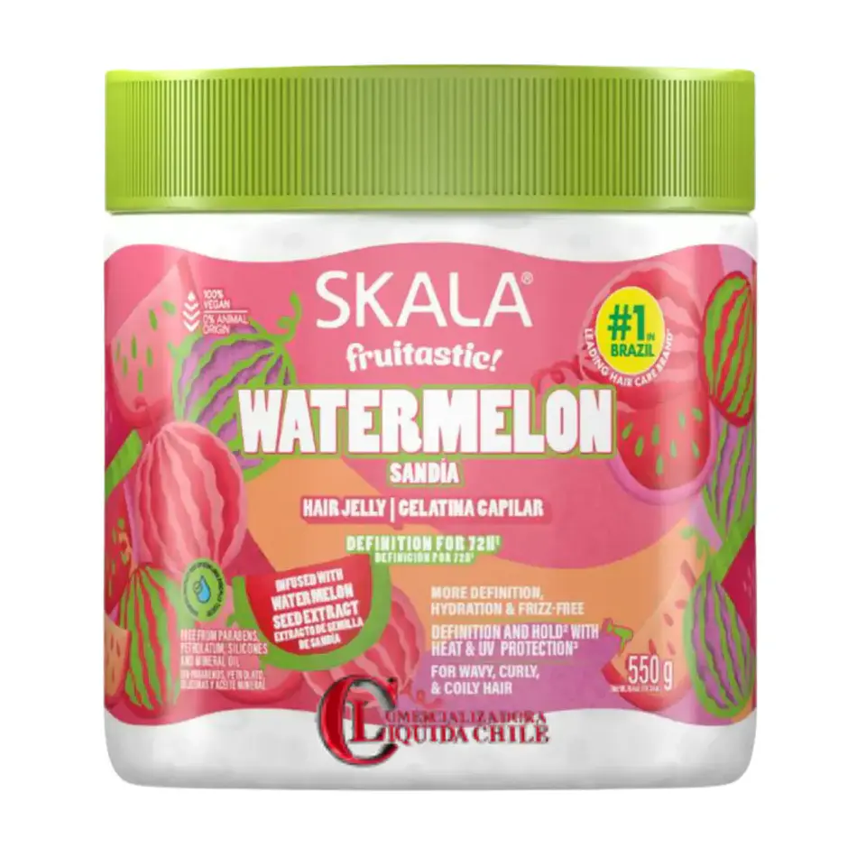 Gelatina Capilar Fruitastic Watermelon 550g - Skala 1